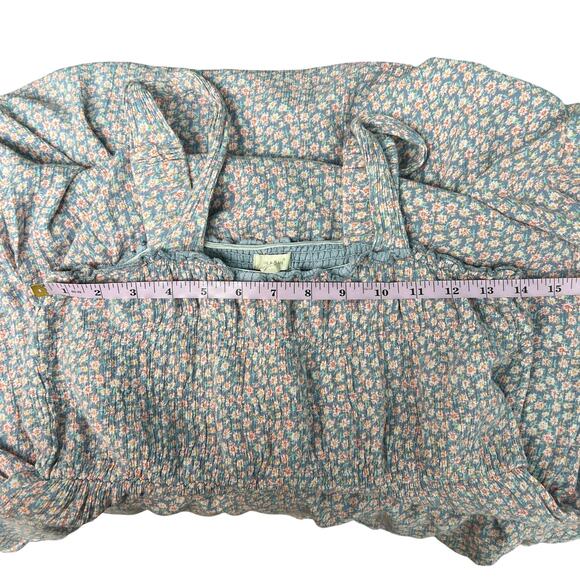 Sim & Sam Womens Babydoll Dress Medium Maxi Floral Cottagecore Fairy Romantic - Picture 14 of 16